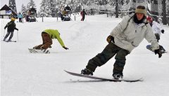 Policie: Snowboardista, kter zranil lyaku, trestn in nespchal